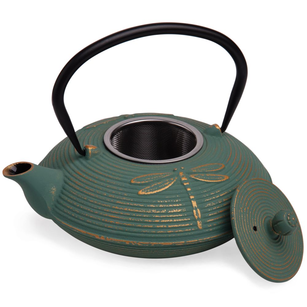 ЗАВАРОЧНЫЙ ЧАЙНИК ЧУГУННЫЙ С ЭМАЛИРОВАННЫМ ПОКРЫТИЕМ ВНУТРИ 800 МЛ