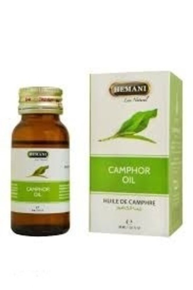 Масло Hemani Camphor Oil, Масло Камфоры 30 мл.