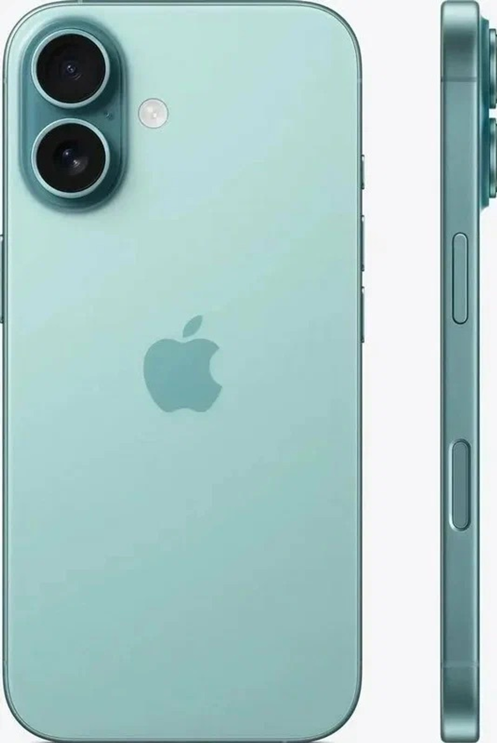 Смартфон Apple iPhone 16 128 GB, nano SIM+eSIM, зеленый