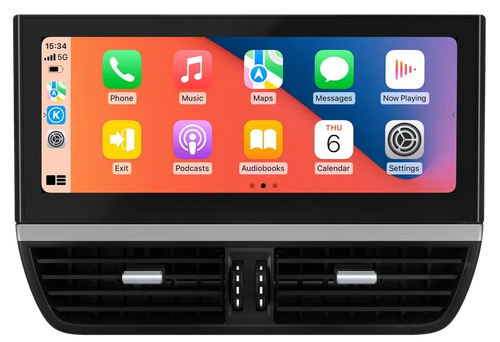 Магнитола для Porsche Cayenne 958 2010-2016 - Kuberg ZF-3018-GE монитор 12.3" на Android 13, Быстрая, CarPlay, 4G SIM-слот