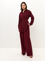 Бордовые брюки Сингапур