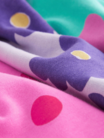 Пижама для девочки Next Q96-809, 3 шт., Фуксия, Сиреневый, Бирюзовый