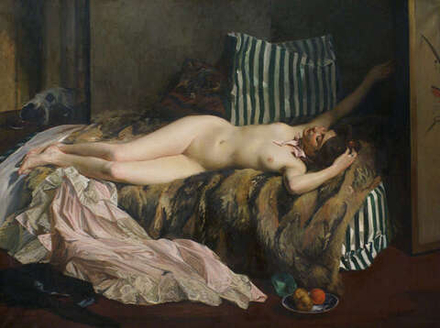 Jacques-Emile Blanche (1861-1942) - эротическое искусство французского художника