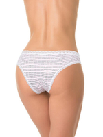 Трусики-слипы с фантазийным принтом (Размер: S) (Цвет: белый)