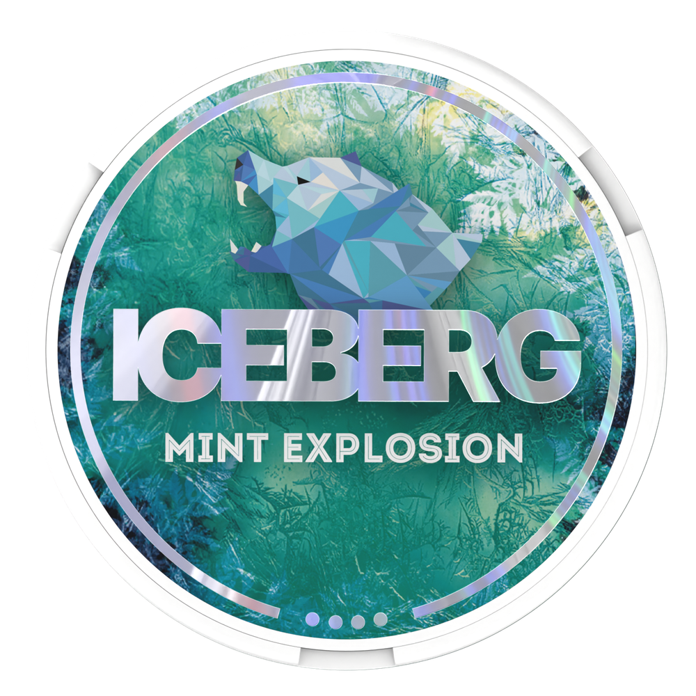 ICEBERG MINT EXPLOSION (75 МГ) - ВЗРЫВНАЯ МЯТА