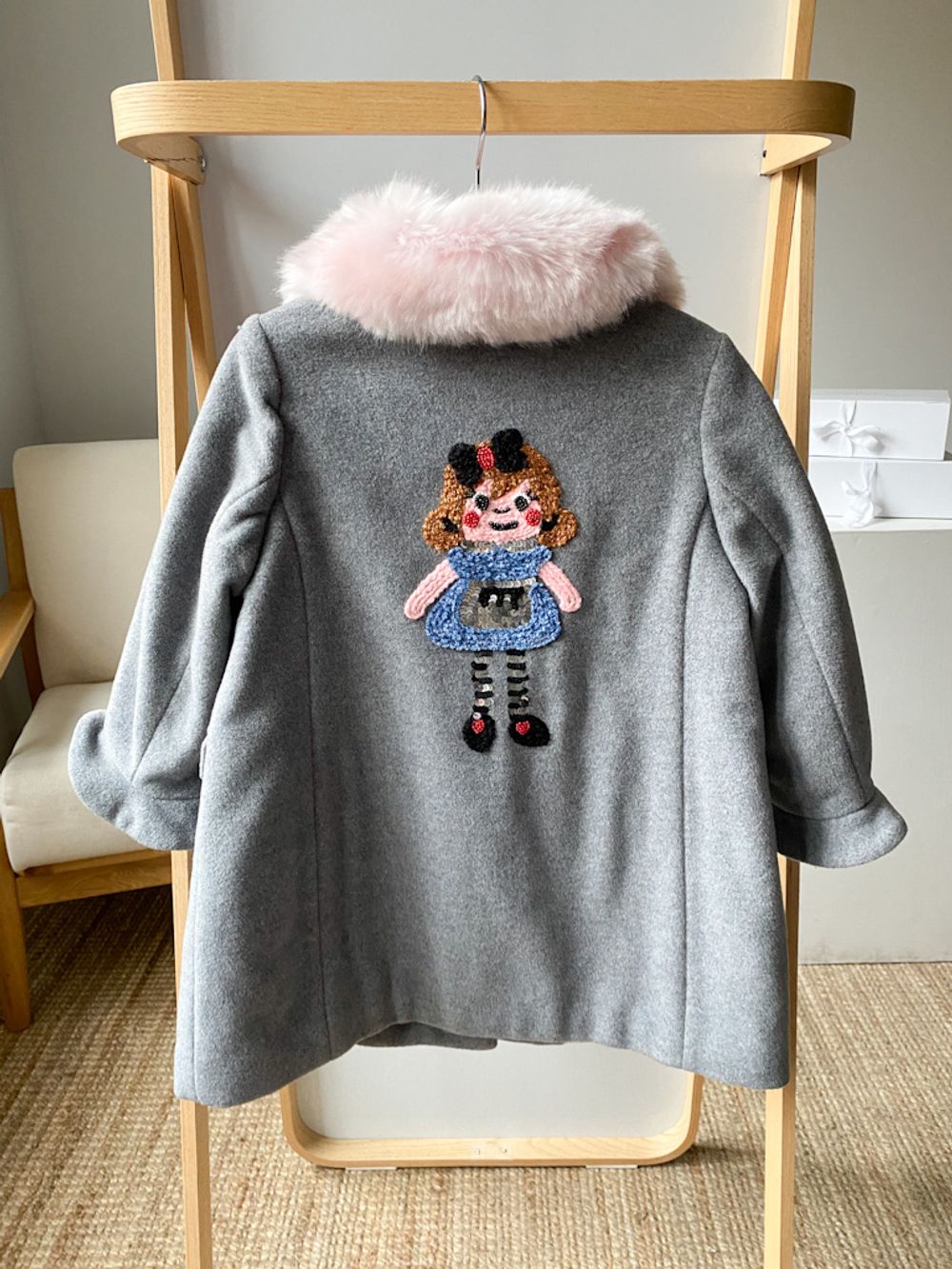 Шерстяное пальто Simonetta, 104