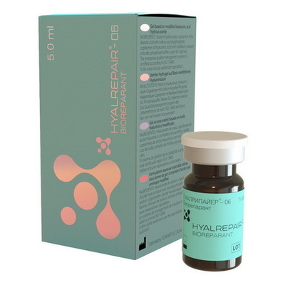 Hyalrepair-06 Bioreparant | ГК 6 мг/мл + Вит.С + Рибофлавин
