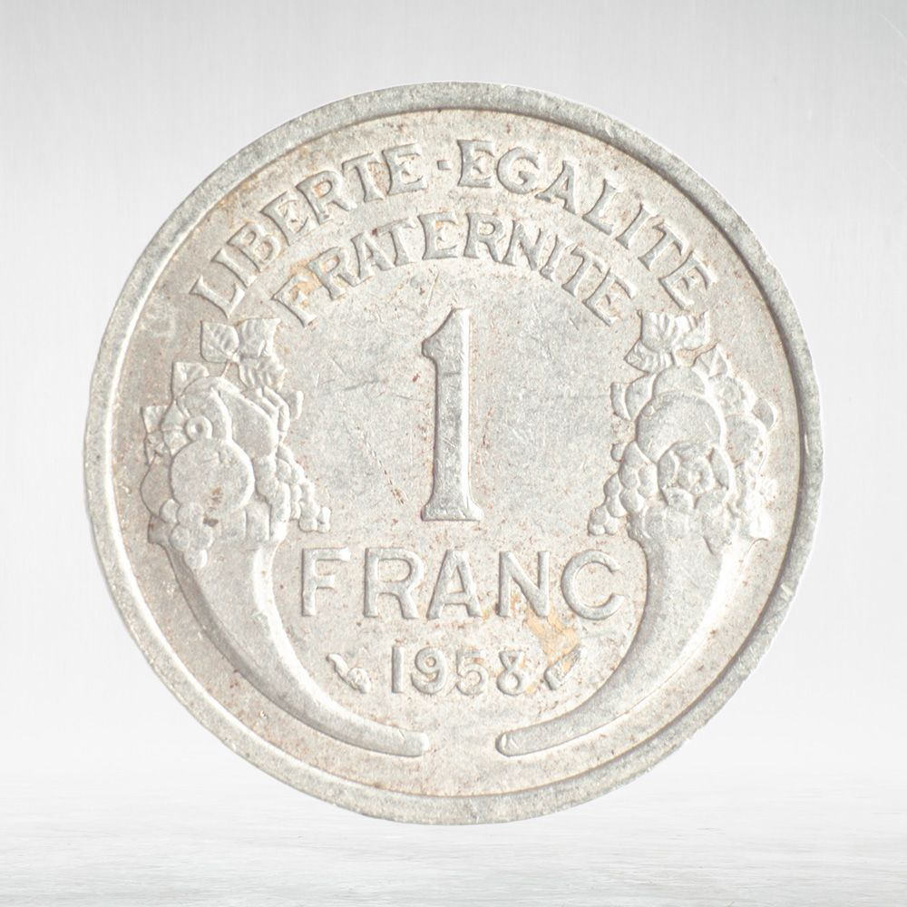 France, 1 Franc 1958, VF