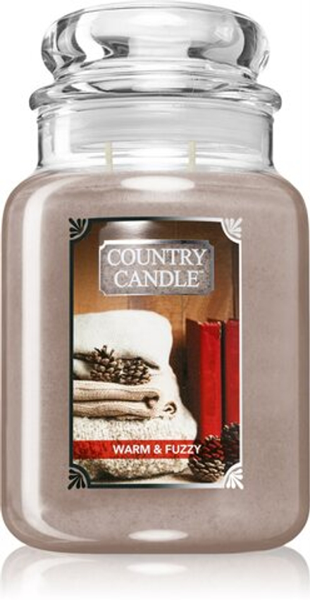 Country Candle Warm & Fuzzy - ароматическая свеча /   680  g  / GTIN 846853060859