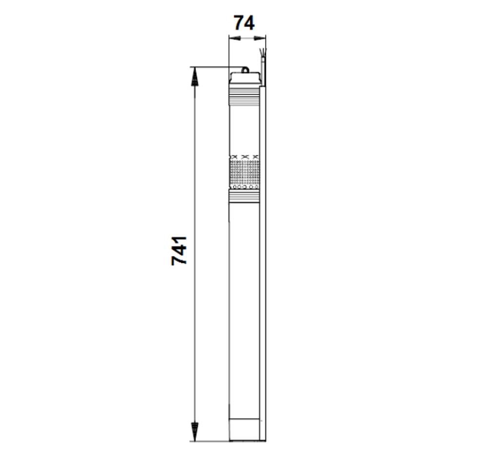 Скважинный насос Grundfos SQE 2-35