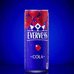 Газированный напиток Evervess Cola, 0,33 л