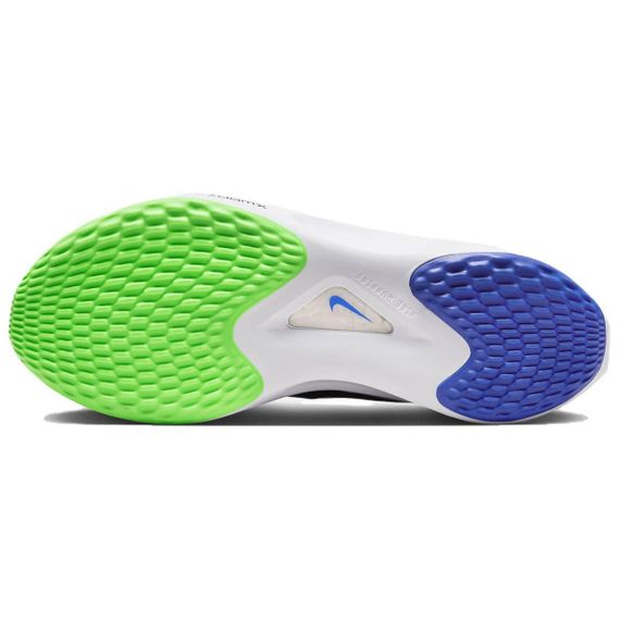 NIKE Zoom Fly 5 Беговые кроссовки Низкие Белый/Зеленый/Гоночный синий/Черный Мужские