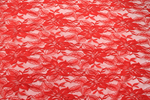 Гипюр стрейч алый