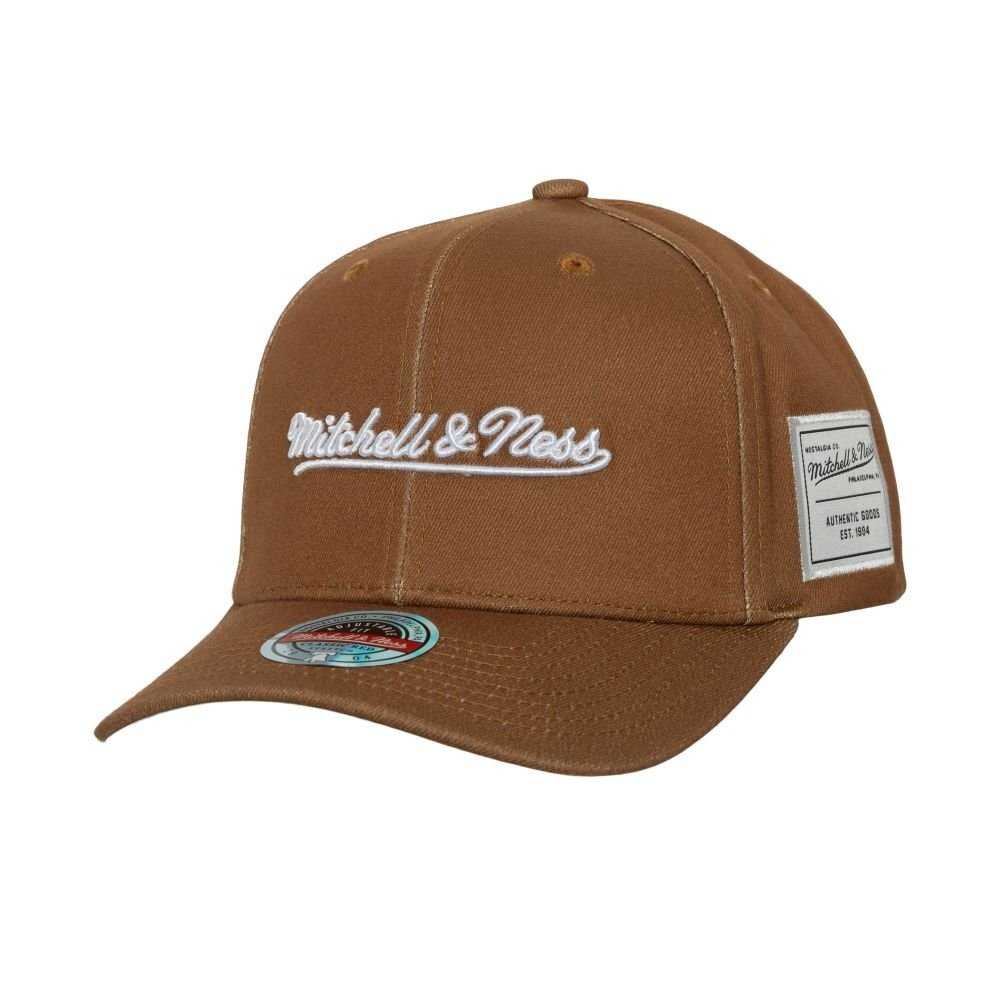 Кепка Mitchell & Ness Branded Comfy Core Stretch Snapback Cap Brown