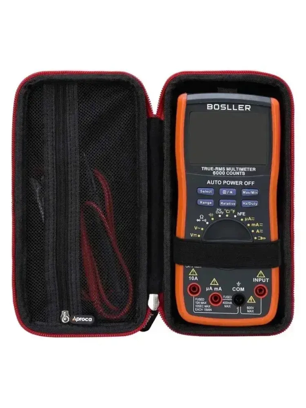 Мультиметр цифровой BOSLLER TopRange C6, тестер электрический профессиональный