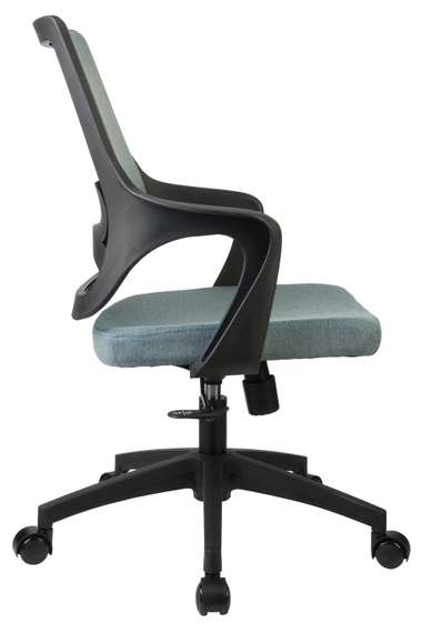 Кресло RCH 928 Черный Пластик/Зеленый Кашемир