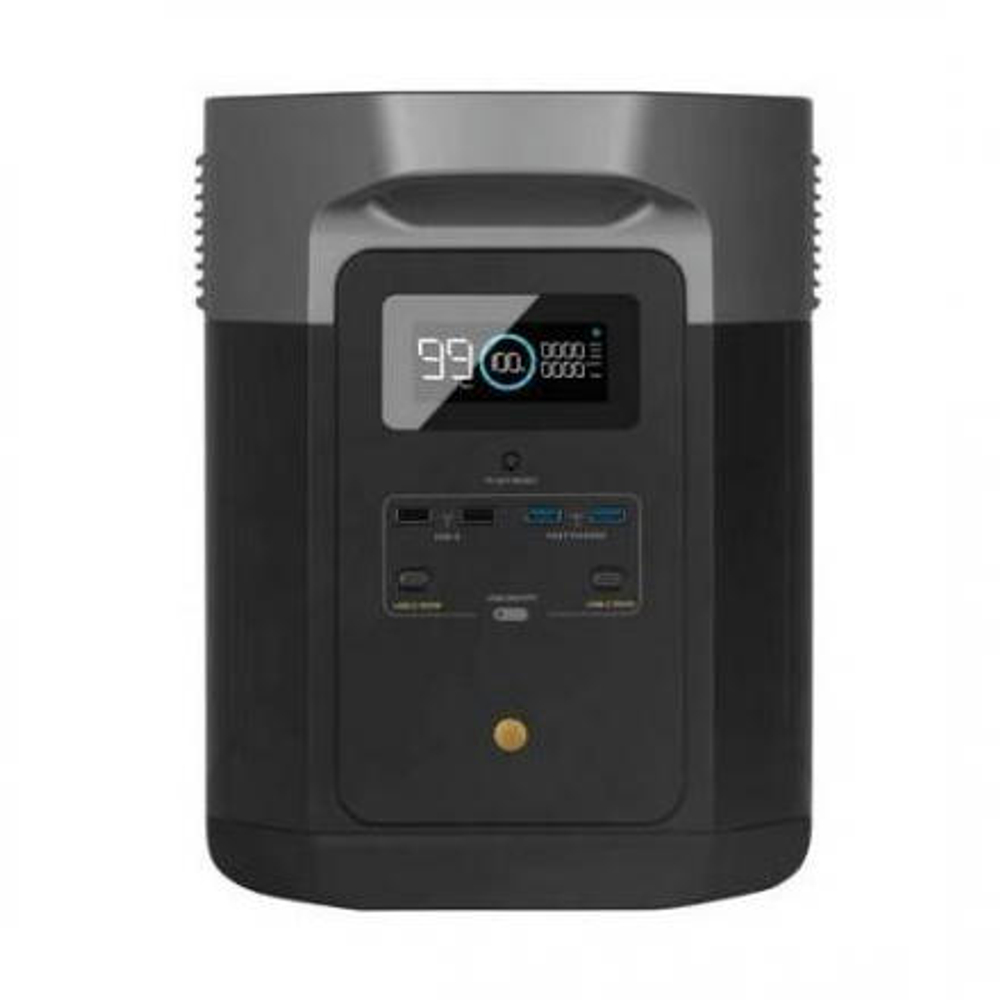 Комплект EcoFlow DELTA Max (1600) + внешняя батарея Темно-серый