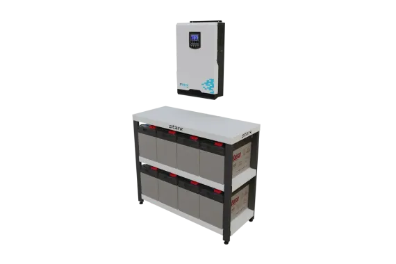 Комплект ИБП SC 5000 INV + GPL 12-75 х 4 шт.