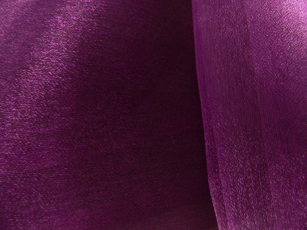 Ткань Органза фиолетовая арт. 122052