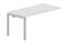 стол Polo 1580х780х750мм (2 громмета) - приставной элемент