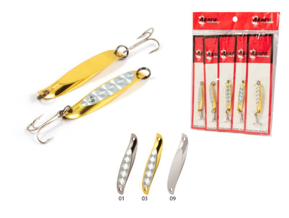 Блесна колебалка Akara Kastmaster 1102 55 гр. 09