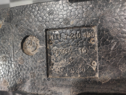 Абсорбер переднего бампера BMW X3 (F25) 10-14 Б/У Оригинал 51117210496