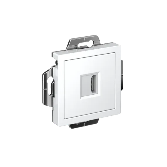 ATLASDESIGN РОЗЕТКА HDMI, механизм, БЕЛЫЙ