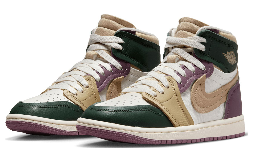 Кроссовки Jordan Air Jordan 1 Mm High "Galactic Jade" (Женская размерная сетка)