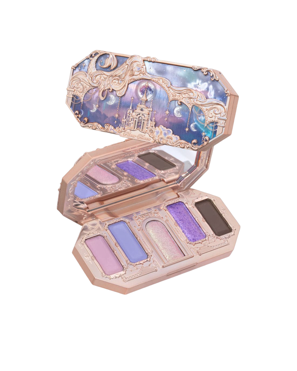 Flower Knows Moonlight Mermaid Five-Color Jewelry Eyeshadow Palette - 04 Mermaid's Dream