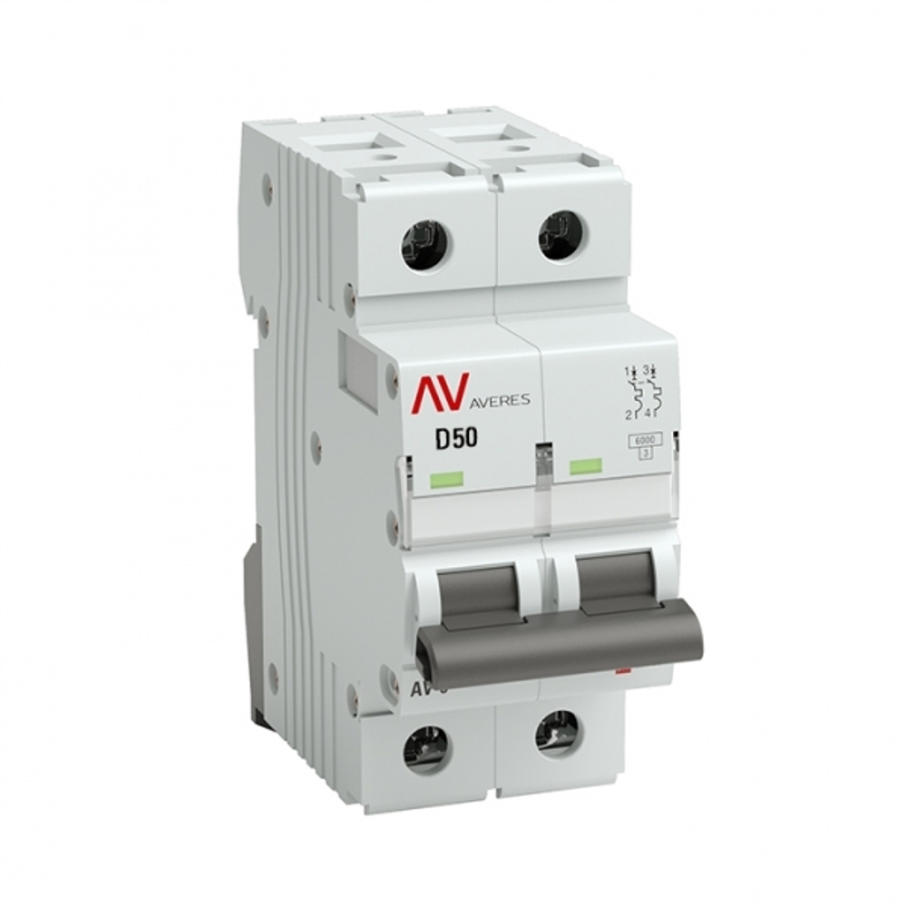 Автоматический выключатель  EKF mcb10-2-50D-av