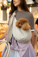 Сумка-слинг "Пони-Кенгурони" Льняная