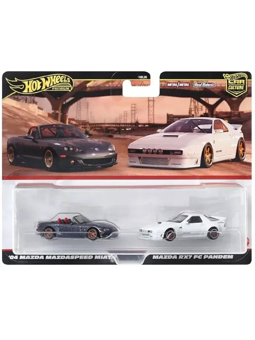 Набор Хот Вилс Премиум Car Culture Mazda HBL96 HRR75