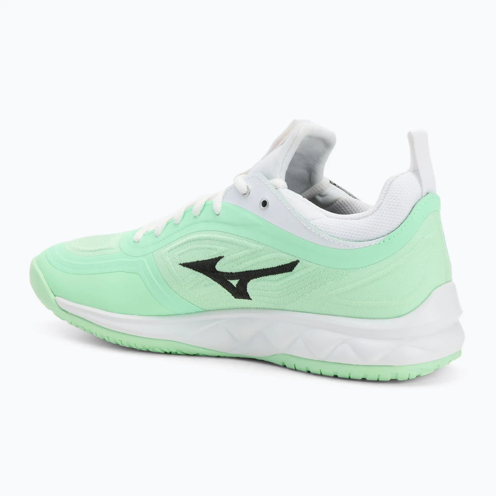 Кроссовки волейбольные Mizuno Wave Luminous 3 neo mint/black/frontier blue