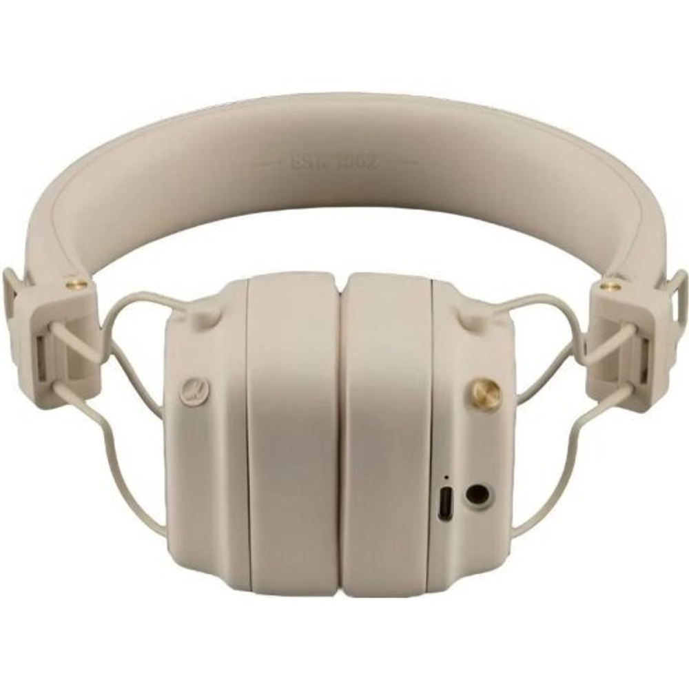 Наушники Marshall 5 Major Cream, беспроводные, накладные, мягкие амбушюры