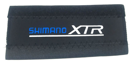 Защита пера от цепи 0х1х9мм, Shimano XTR лого, черная.3014099-070