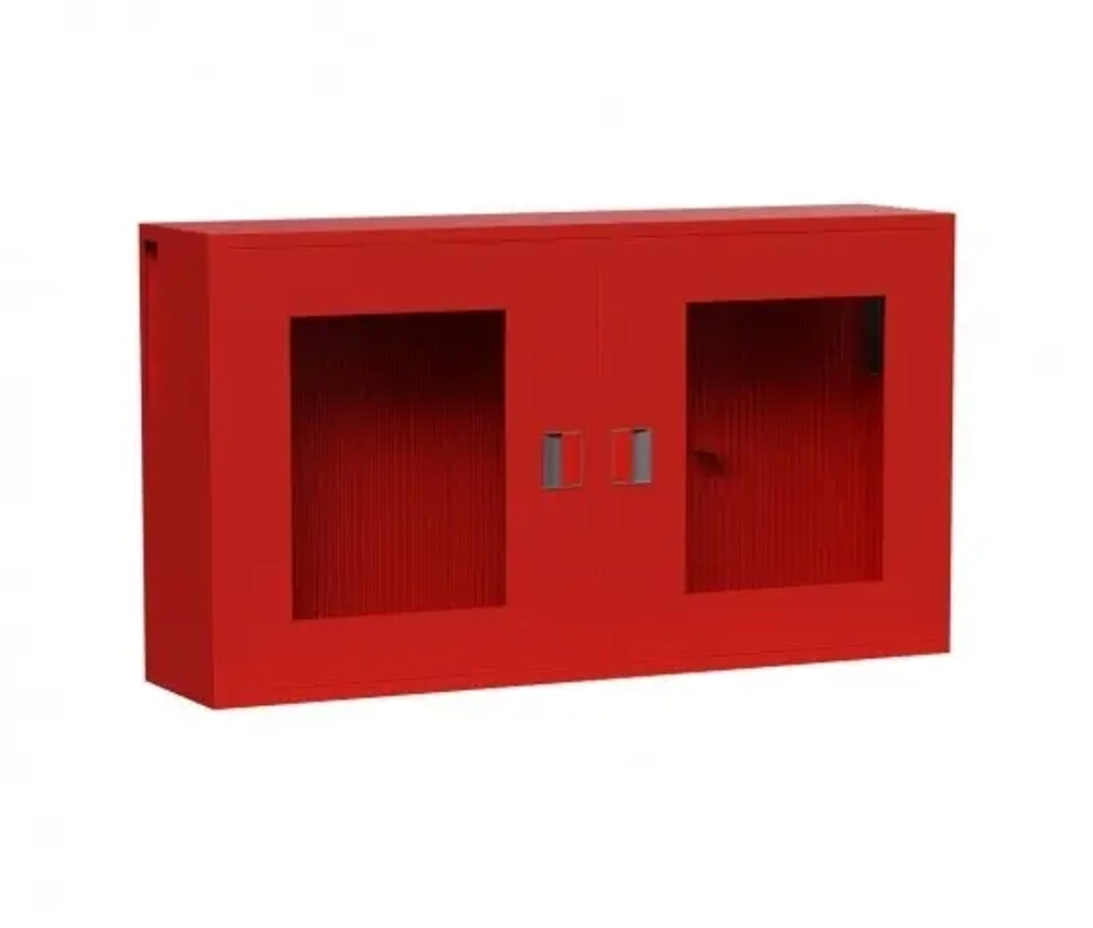 Щит пожарный закрытый, 2 двери "А" с ЕВРОручкой