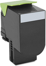 Lexmark 80C0H10 тонерный картридж Подлинный Черный 1 шт