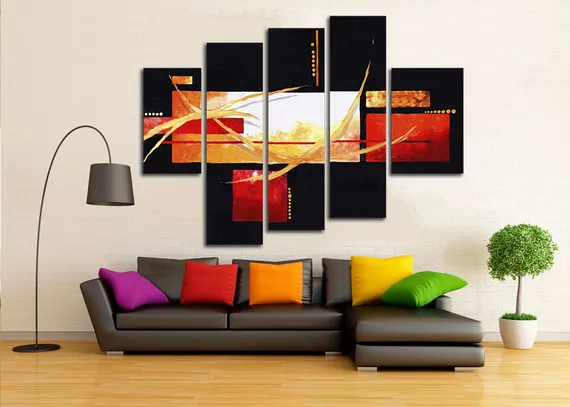 Модульная картина''Абстракция жизни''