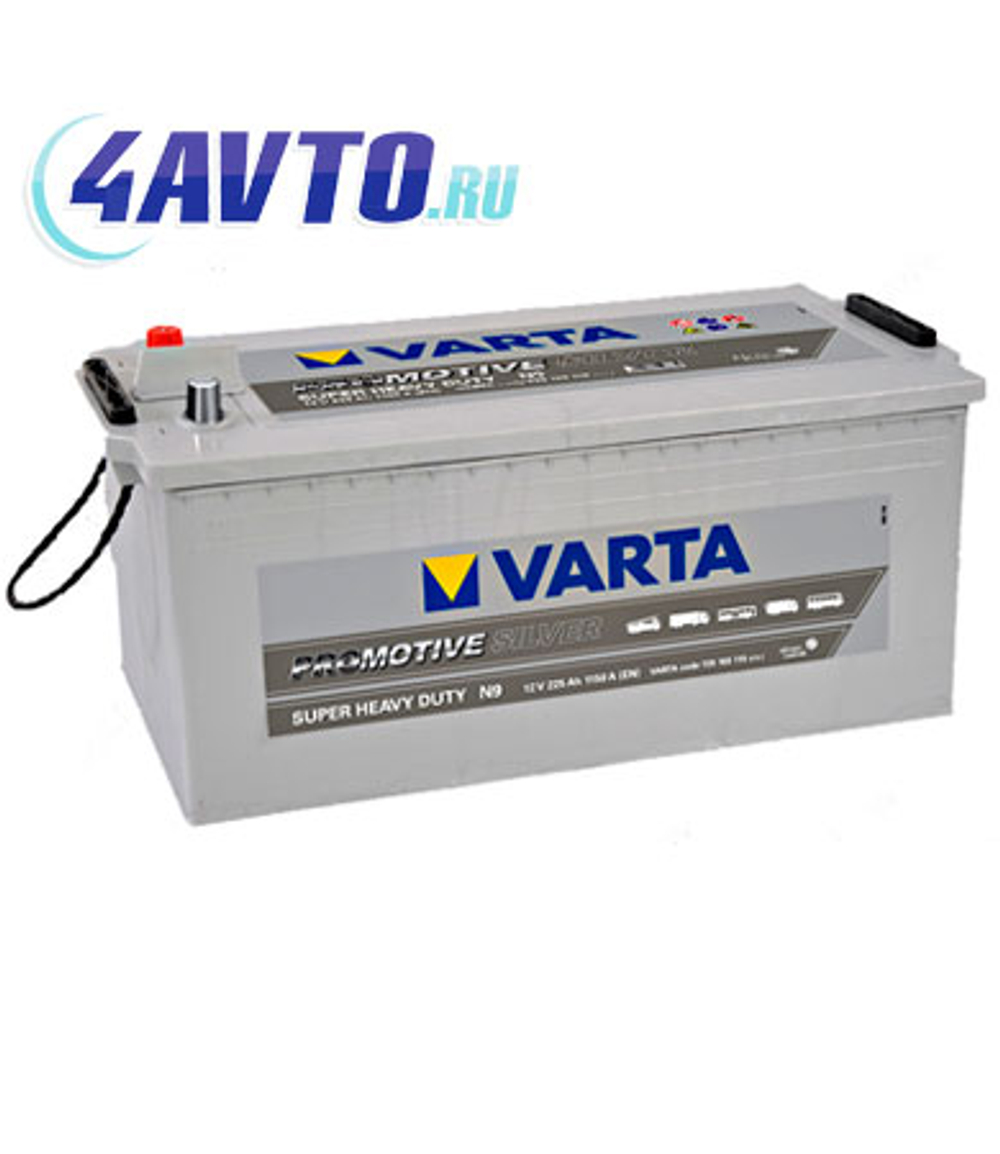 Аккумулятор 6СТ-225 А.ч., о.п., L+, VARTA PROMOTIVE SD 225 (725 103)