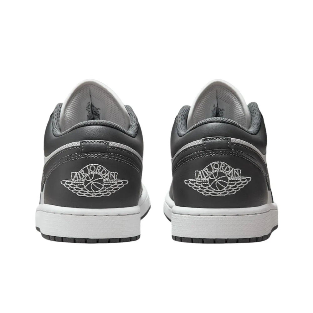Мужские кроссовки Air Jordan 1 Low 'Grey White' 553558-044