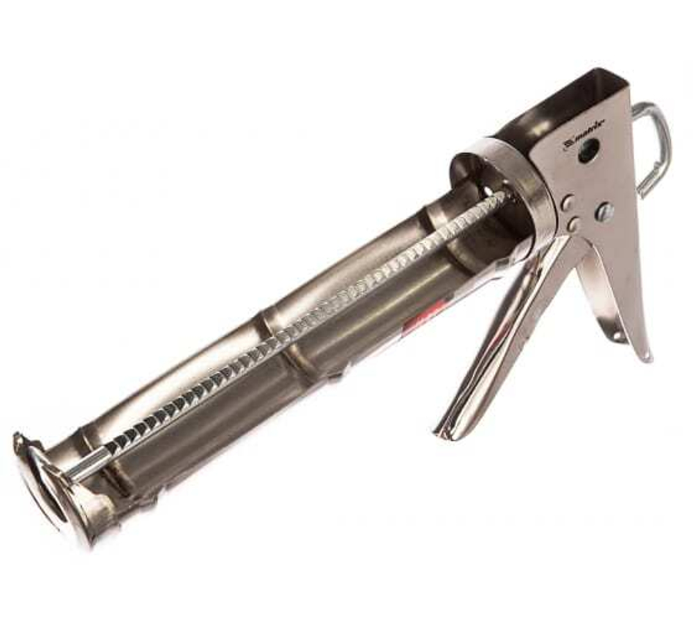 ПИСТОЛЕТ MATRIX Д/ГЕРМЕТИКА 310МЛ ПОЛУОТКР ХРОМИР ЗУБЧАТ ШТОК 7ММ 88640