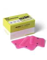 Shine Systems Набор розовых магнитных скребков PPF, 6,5-10-12х7,5см