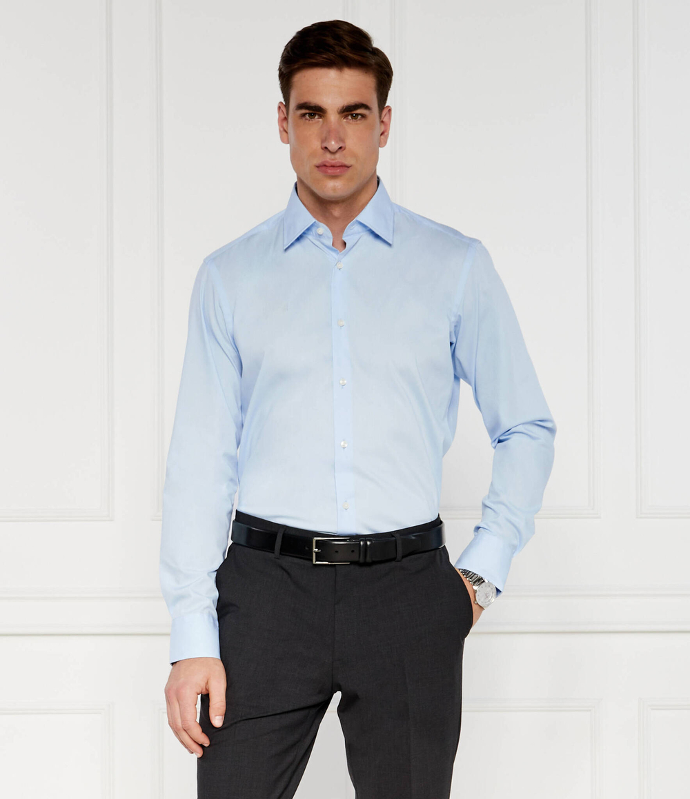 Рубашка H-JOE-kent- BOSS BLACK - голубой(50473265)