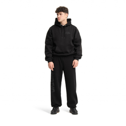 Худи Питерский Щит Фрактура Чёрный / Черный