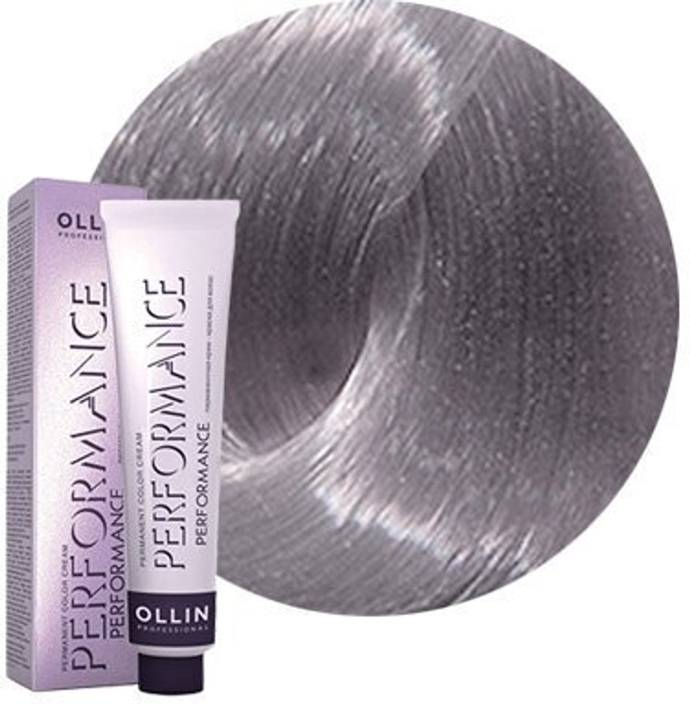 OLLIN PERFORMANCE 10/8 светлый блондин жемчужный 60мл Перманентная крем-краска для волос