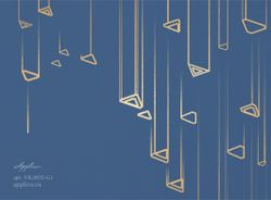 Бесшовная фреска Оро VR.0035-G1, 2,7 м (Ширина 4 м)