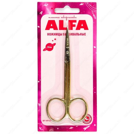 Ножницы вышивальные 10 см ALFA