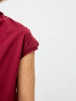 Футболка дизайнерская с цельнокроеным воротником