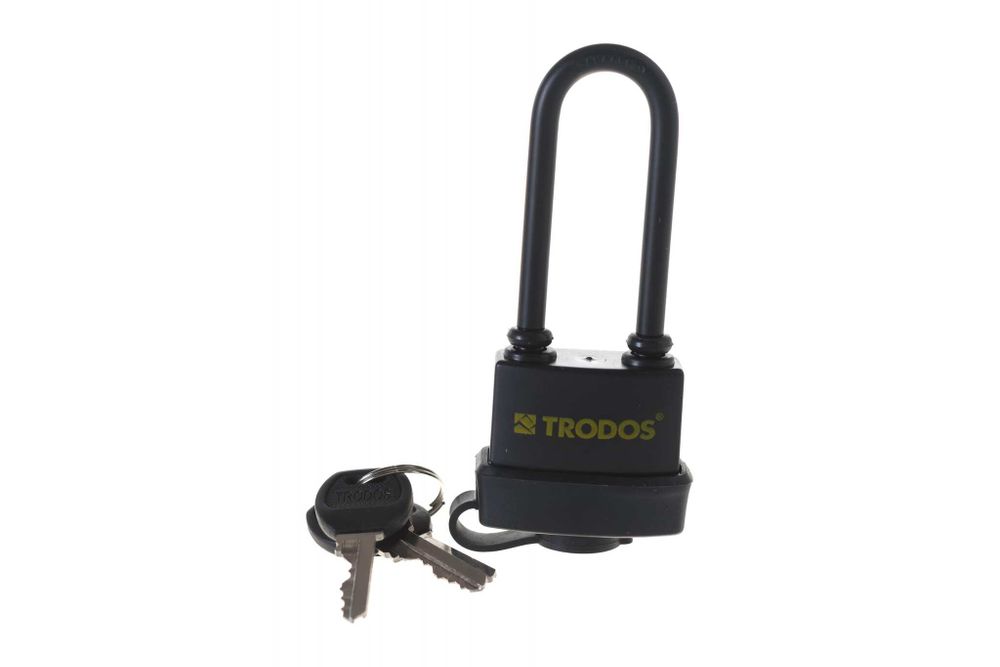 Замок навесной BC-IG1-45L удлин. дужка всепогодный TRODOS