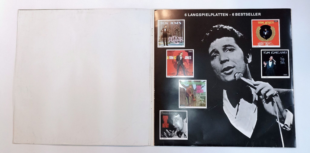 Винтажная виниловая пластинка LP Tom Jones Help Yourself (Germany 1968)